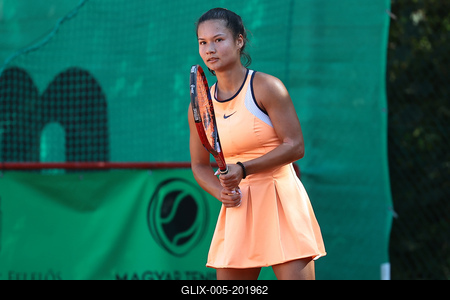 Women's tennis national championship final. (HU) Női tenis oszágos bajnokásg döntője.-stock-foto