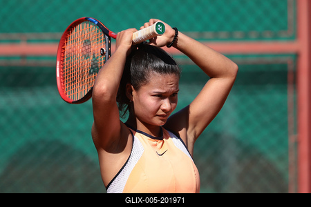 Women's tennis national championship final. (HU) Női tenis oszágos bajnokásg döntője.-stock-foto