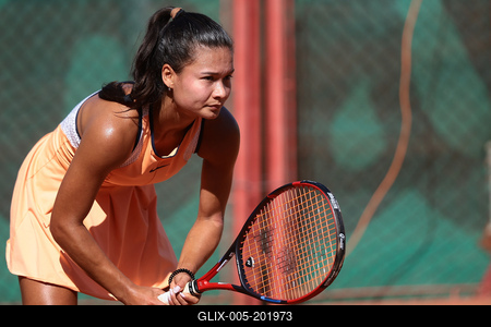 Women's tennis national championship final. (HU) Női tenis oszágos bajnokásg döntője.-stock-foto