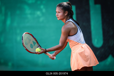 Women's tennis national championship final. (HU) Női tenis oszágos bajnokásg döntője.-stock-foto