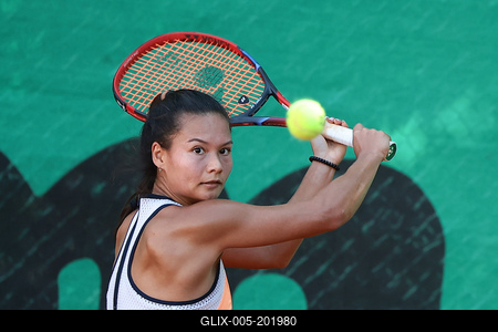Women's tennis national championship final. (HU) Női tenis oszágos bajnokásg döntője.-stock-foto