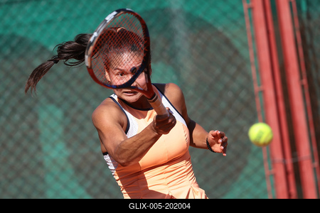 Women's tennis national championship final. (HU) Női tenis oszágos bajnokásg döntője.-stock-foto