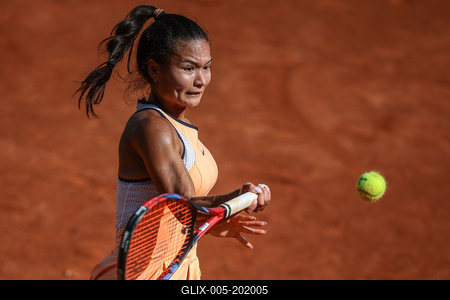 Women's tennis national championship final. (HU) Női tenis oszágos bajnokásg döntője.-stock-foto