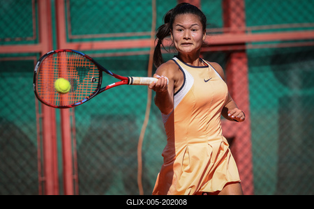 Women's tennis national championship final. (HU) Női tenis oszágos bajnokásg döntője.-stock-foto