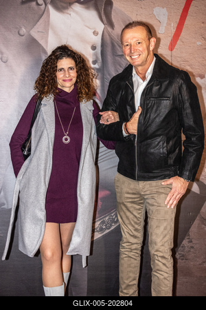 Napóleon film premier-stock-foto