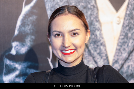 Ferrari film premier-stock-foto