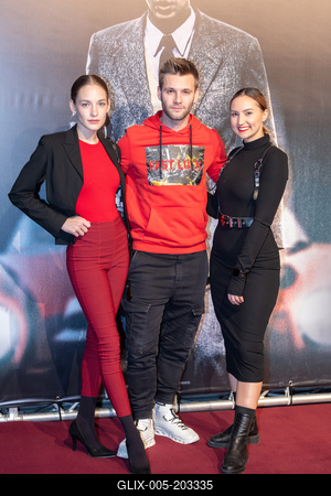 Ferrari film premier-stock-foto