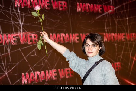 Madame web-stock-foto