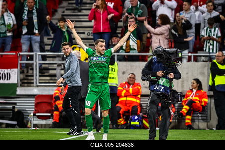 Ferencváros TC - Paks FC magyar kupa bajnoki döntő-stock-foto
