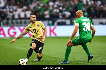 Ferencváros TC - Paks FC magyar kupa bajnoki döntő-stock-foto