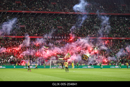 Ferencváros TC - Paks FC magyar kupa bajnoki döntő-stock-foto