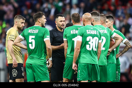 Ferencváros TC - Paks FC magyar kupa bajnoki döntő-stock-foto