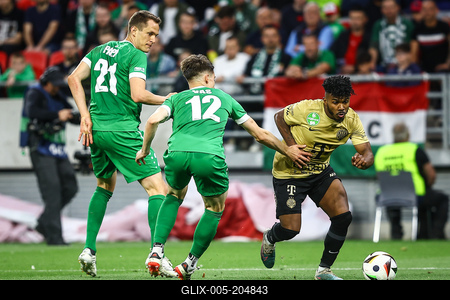 Ferencváros TC - Paks FC magyar kupa bajnoki döntő-stock-foto