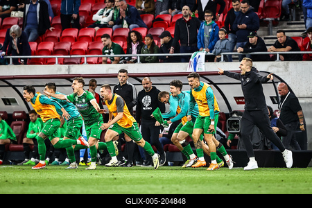 Ferencváros TC - Paks FC magyar kupa bajnoki döntő-stock-foto