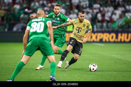 Ferencváros TC - Paks FC magyar kupa bajnoki döntő-stock-foto