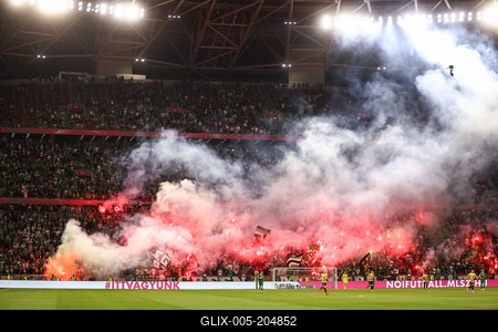 Ferencváros TC - Paks FC magyar kupa bajnoki döntő-stock-foto