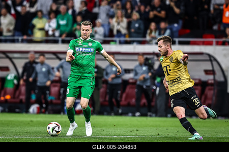 Ferencváros TC - Paks FC magyar kupa bajnoki döntő-stock-foto