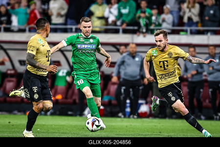 Ferencváros TC - Paks FC magyar kupa bajnoki döntő-stock-foto
