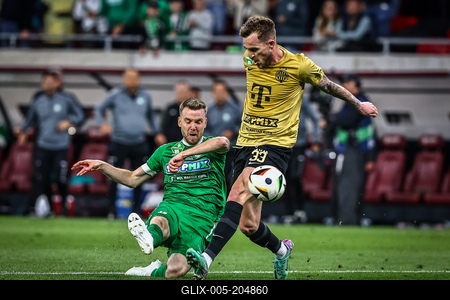 Ferencváros TC - Paks FC magyar kupa bajnoki döntő-stock-foto