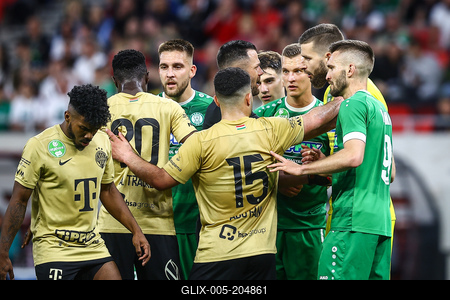 Ferencváros TC - Paks FC magyar kupa bajnoki döntő-stock-foto