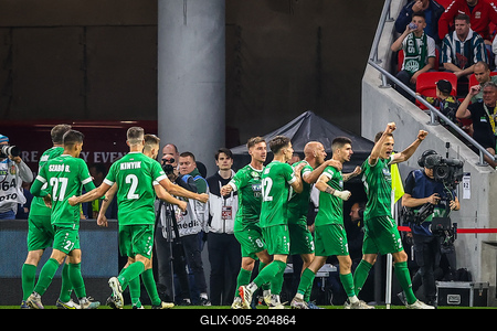 Ferencváros TC - Paks FC magyar kupa bajnoki döntő-stock-foto