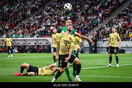 Ferencváros TC - Paks FC magyar kupa bajnoki döntő-stock-foto