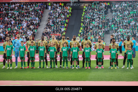 Ferencváros TC - Paks FC magyar kupa bajnoki döntő-stock-foto