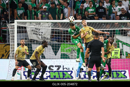 Ferencváros TC - Paks FC magyar kupa bajnoki döntő-stock-foto
