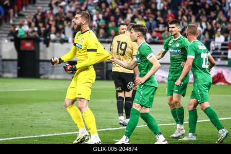 Ferencváros TC - Paks FC magyar kupa bajnoki döntő-stock-foto