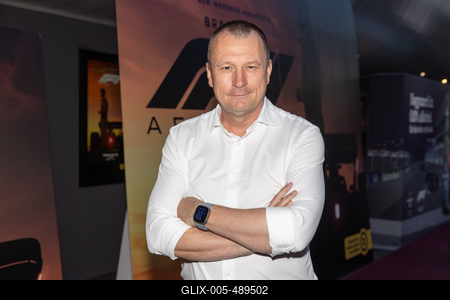 F1 film premier Budapesten.-stock-foto