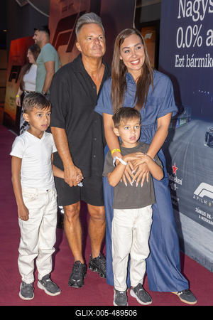 F1 film premier Budapesten.-stock-foto