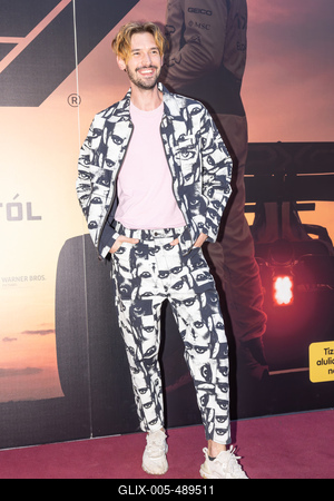 F1 film premier Budapesten.-stock-foto