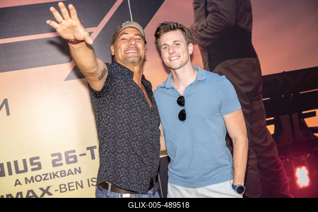 F1 film premier Budapesten.-stock-foto