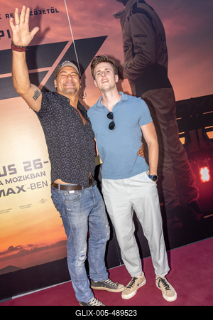 F1 film premier Budapesten.-stock-foto
