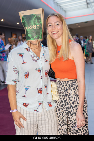 F1 film premier Budapesten.-stock-foto