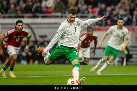 FBL-WC-2026-EUR-QUALIFIERS-HUN-IRL-stock-foto