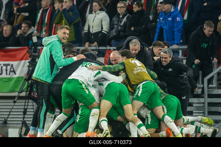 FBL-WC-2026-EUR-QUALIFIERS-HUN-IRL-stock-foto