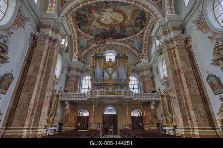 Winter in Innsbruck-stock-foto