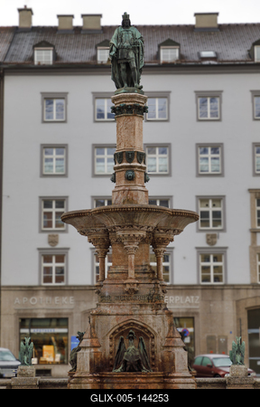 Winter in Innsbruck-stock-foto