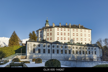 Winter in Innsbruck-stock-foto