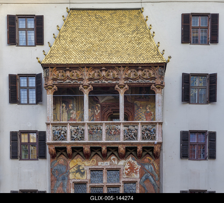 Winter in Innsbruck-stock-foto