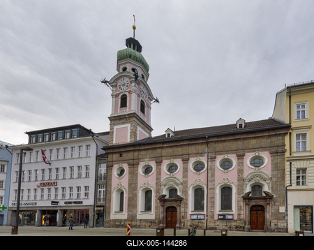 Winter in Innsbruck-stock-foto