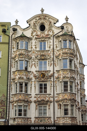 Winter in Innsbruck-stock-foto