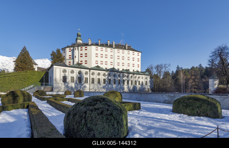 Winter in Innsbruck-stock-foto