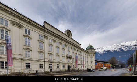 Winter in Innsbruck-stock-foto