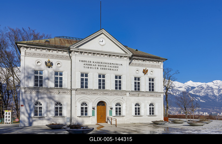 Winter in Innsbruck-stock-foto