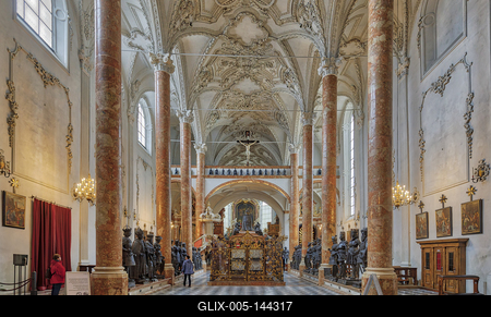 Winter in Innsbruck-stock-foto