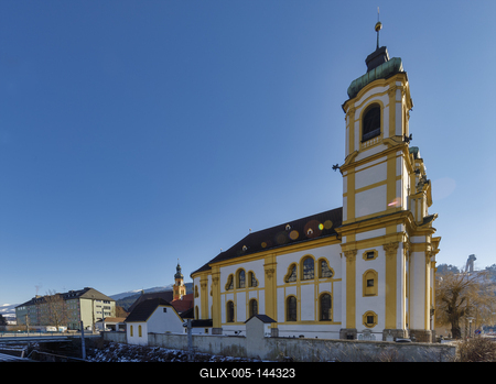 Winter in Innsbruck-stock-foto