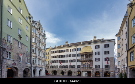 Winter in Innsbruck-stock-foto