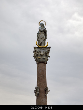 Winter in Innsbruck-stock-foto
